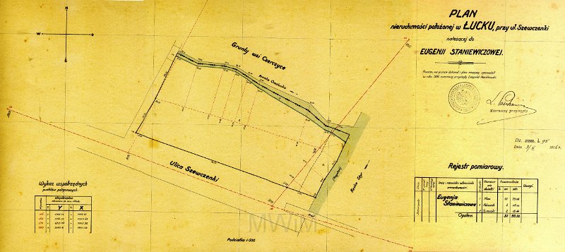 Ilustracja-102 Łuck ulica Szewczenki Plan nieruchomości.jpg